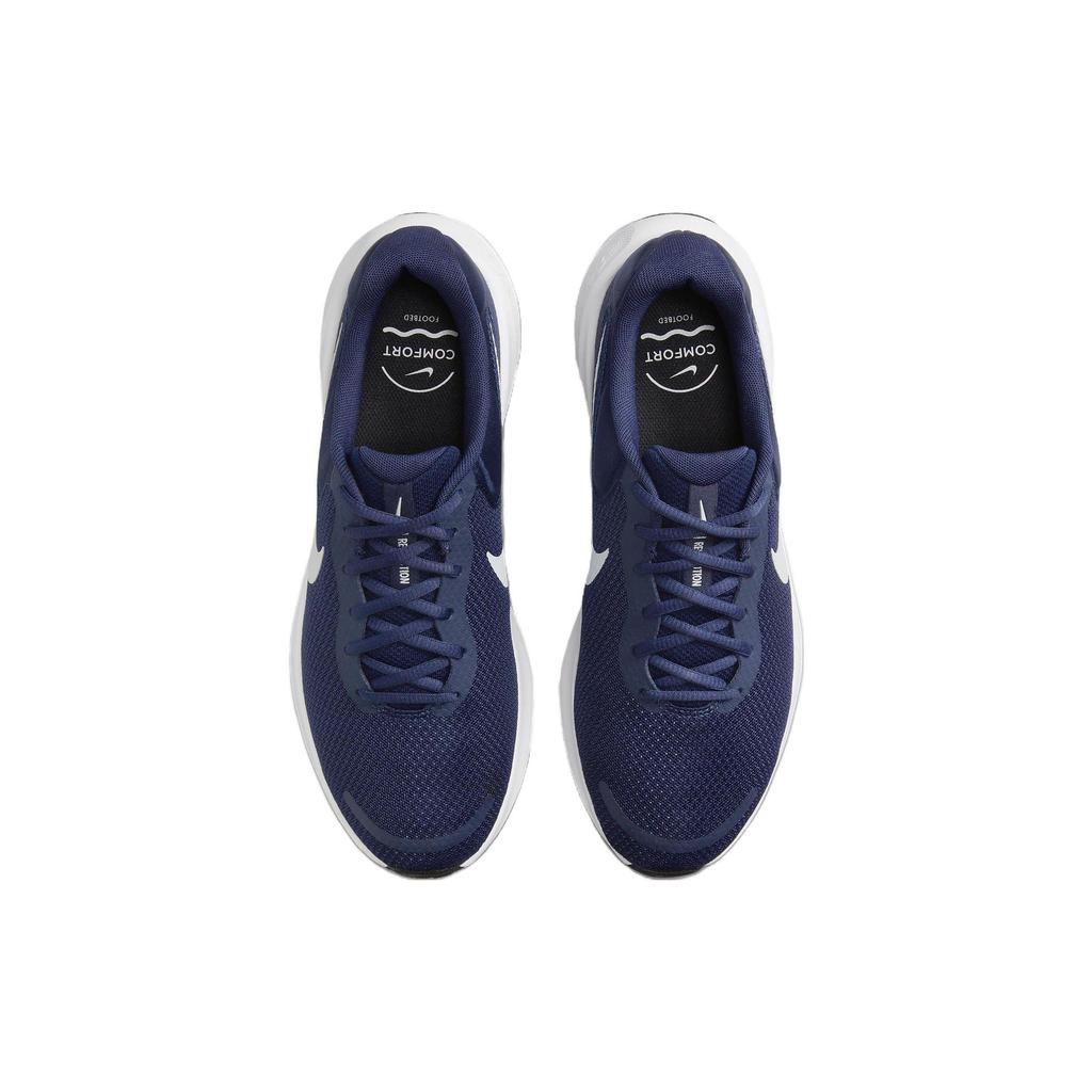 Nike Revolution 7 Men Midnight Navy Black White Pure Platinum FB2207-400