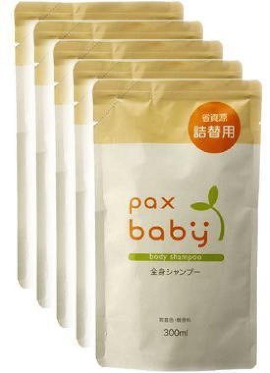 

Pax Baby шампунь для тела запасной блок 300 мл набор из 5 штук