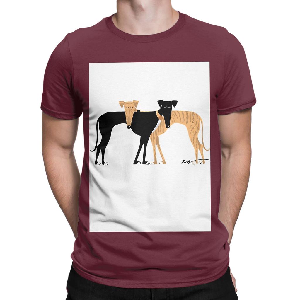 Head Rest Brindle Hound Funny 100 Cotton Tshirt Whippet Tees Tops For Unisex