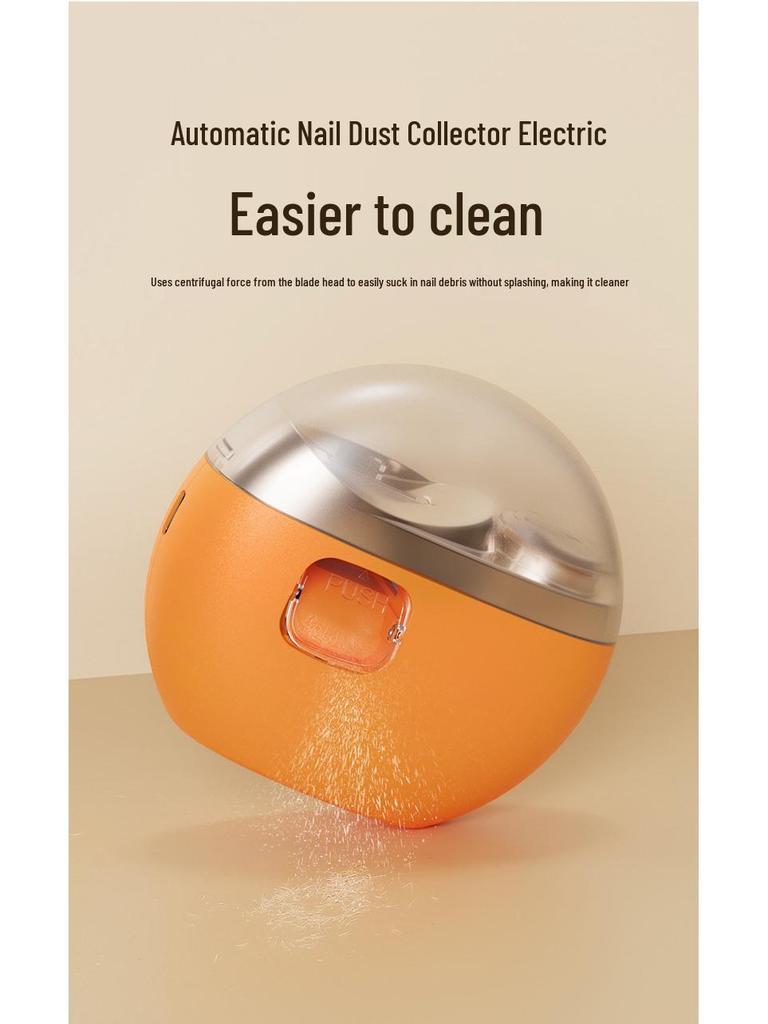 All-in-One Automatic Electric Nail Clippers for Babies & Children with Anti-Splash Polishing and Grinding Features