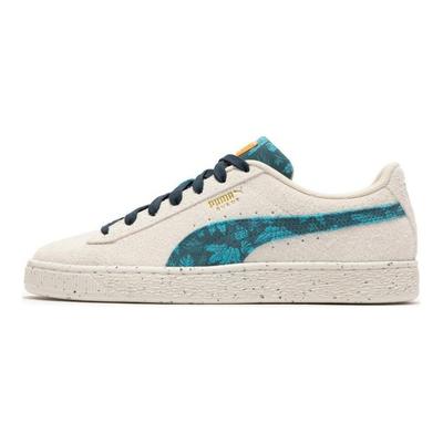 Suede Gentle Jungle - Fildişi Unisex Spor Ayakkabı Krem Buzlu-Fildişi Koyu-Gece 390057-01
