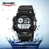 SKMEI 2403 Luminous Hands Waterproof Chronograph Watch LED Display Digital Movement Men's Sports Wristwatches for Men Clock