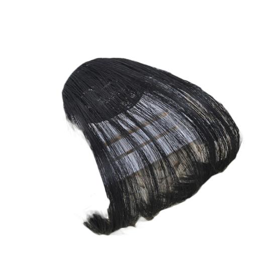 Ženy Umělá spona do vlasů Air Bangs příčesek Tenká elegantní paruka s třásněmi