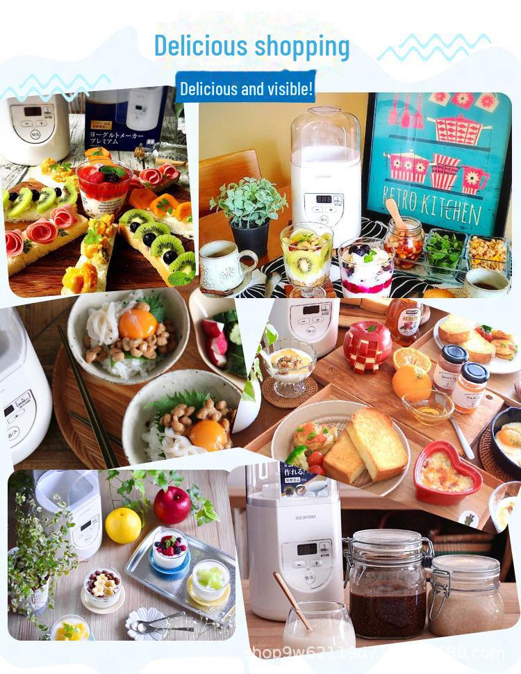 OHYAMA Giappone Alice Yogurtiera Automatica - Mini, Facile da Pulire