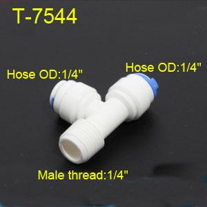 1/4" 3/8" OD Hose Tube 1/4" 1/2" 3/4" 1/8" Plastic Pipe Quick Connectors RO Water Connector Fittings Reverse Osmosis System