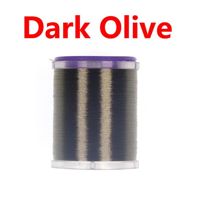 

75D тонкая высокопрочная нить для завязывания мух со стандартной шпулькой, вощеная вощеная нить для завязывания мух нимфы, сухих и влажных мух