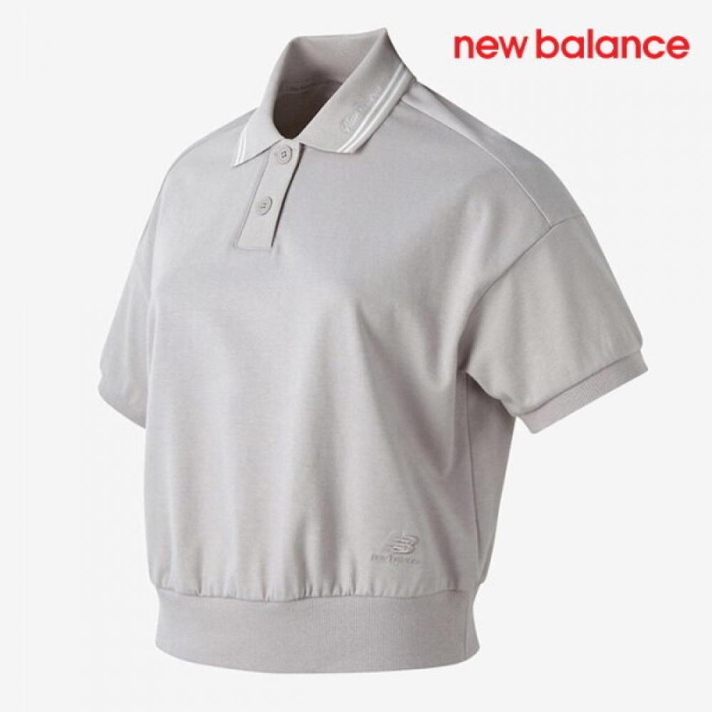 

New Balance Open Collar ShorT Sleeve T shirT H7 Nbnfd2w502 37 FREE/M