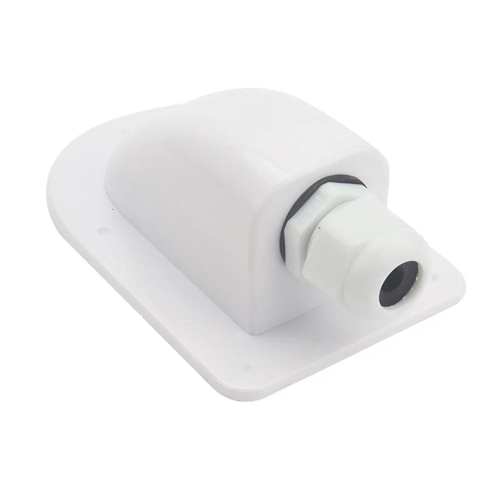 

Waterproof ABS Solar Panel Double/Single Hole Wire Cable Entry Gland Sealing Junction Box Curved Connector For RV Caravan
