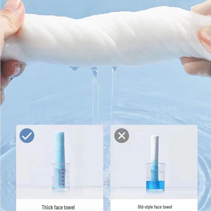 Pure Cotton Disposable Face & Hand Cleansing Towels - Pull-out Wipes for Students