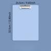 5pcs/Random A4 Clipboard File Folder, Vertical Meeting Minutes Holder, Writing Board Insert, for Office and Study Use