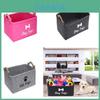 Felt Toy Storage Box With Wooden Handle Large Square Storage Container For Pet Toys
