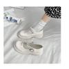 Women S Beaded Strap Thick Sole Mary Jane Shoes