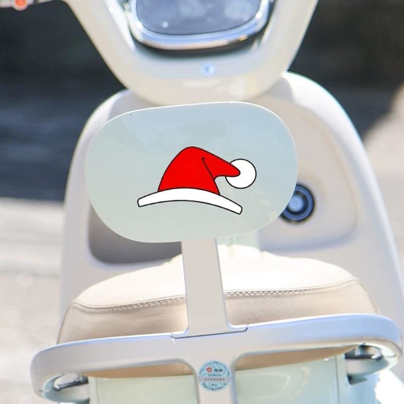 Weihnachtsfeiertag-Thema Fahrzeugemblem Aufkleber Blasenfreie Anbringung Leicht abziehbar Keine Lackschäden Festliches Design
