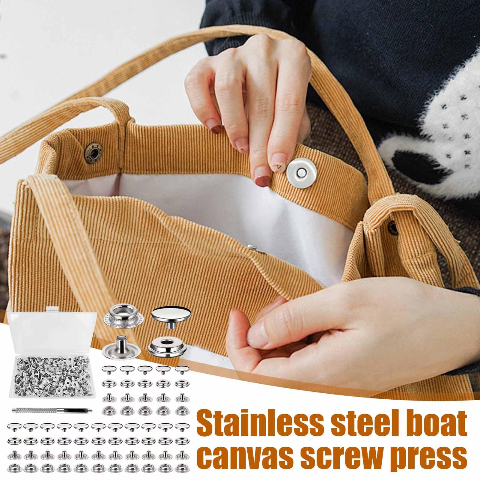 

Boat Fastener Repair Kit Canvas Screw Press Stud Heavy Duty Stainless Steel Screw Press Stud Kit For Marine Outdoors Camping CHINA