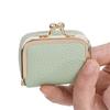 Baellerry Fashion Mini Purse for Women Genuine Leather Ring Earrings Jewelry Storage Box Ladies Coin Purse GZW