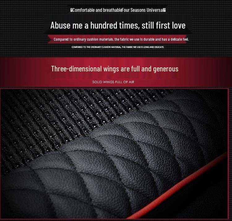 Ice Silk Full Cover Car Seat Cushion Set for Civic, Cruze, Corolla, Haval M6F7, MG ZS, Accord.