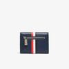 Lacoste Official Tricolor Print Leather Wallet NH1661KP02100 Tri-fold