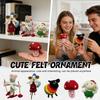 Cute Felted Animal Decorations, Handmade Ornaments, Home Decor Gifts