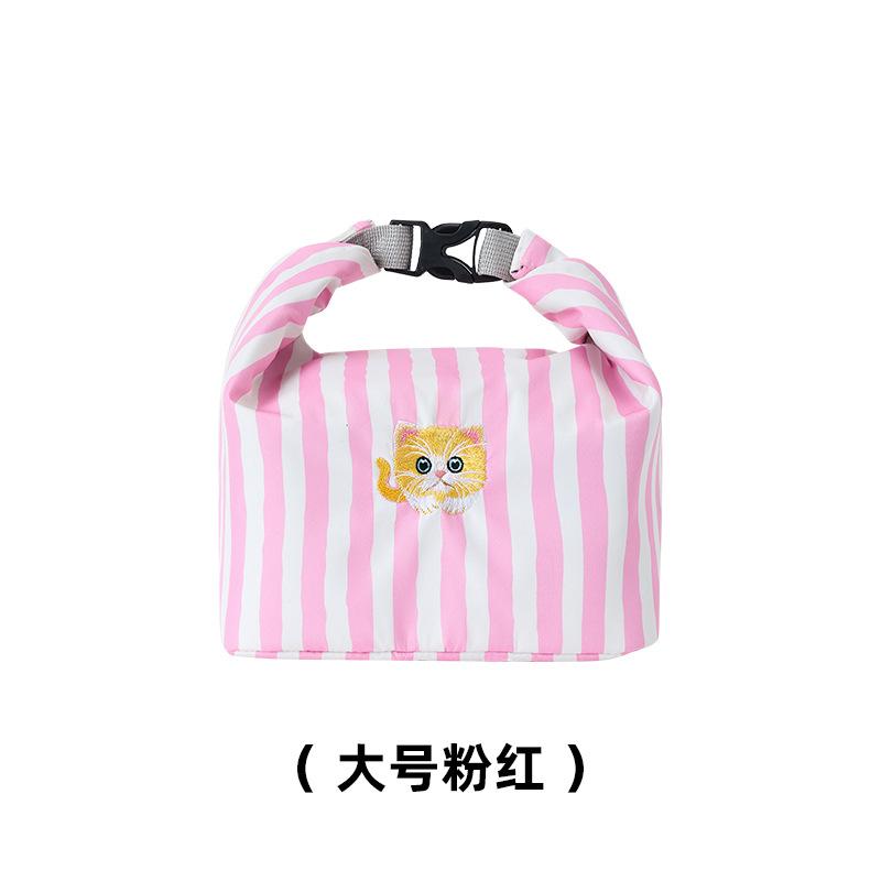 

Insulated Lunch Bag Thermal Food Carrier with Handle for Hot Cold Food Reusable Bento Bag for Lunch Delivery