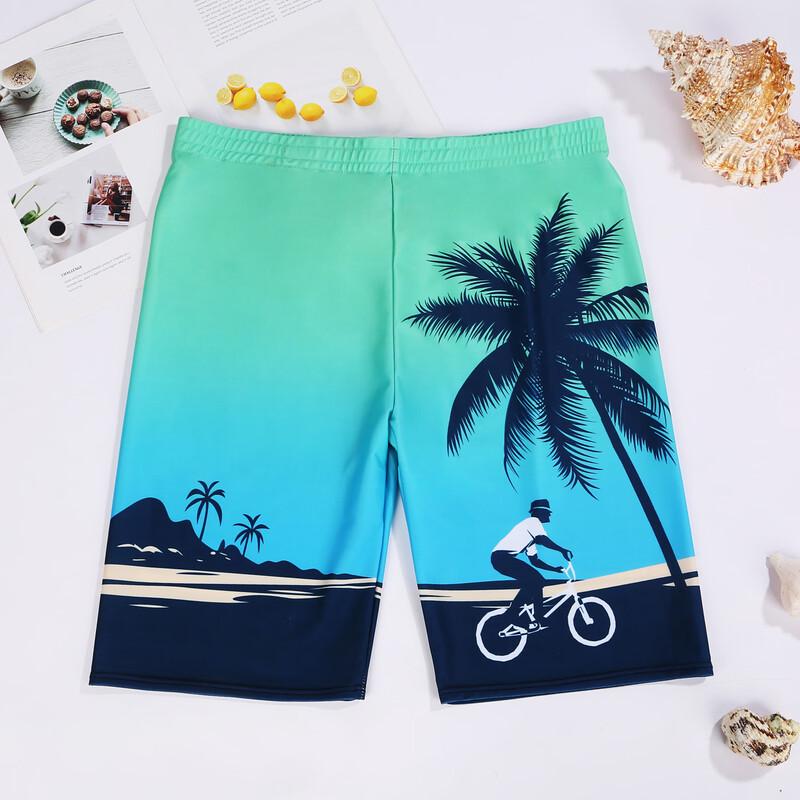 Men s Printed Quick-Dry Swim Trunks