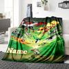 Custom Name Ben Alien Force Adventure Party Blanket For Couch Bed Plush Cozy Fuzzy Blanket Super Soft Warm Blankets For Fall And Winter 09165
