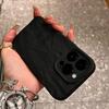 Luxury Silicone Fold Wrinkle Phone Case For iPhone 15 Plus 13 12 11 14 Pro Max X XR XS MAX 8 7 SE Soft Candy Color Full Cover