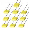 50PCS Safety Capacitor 102J-474J Electronic Capacitor Set 100V 10 Values Capacitors Assortment Kit