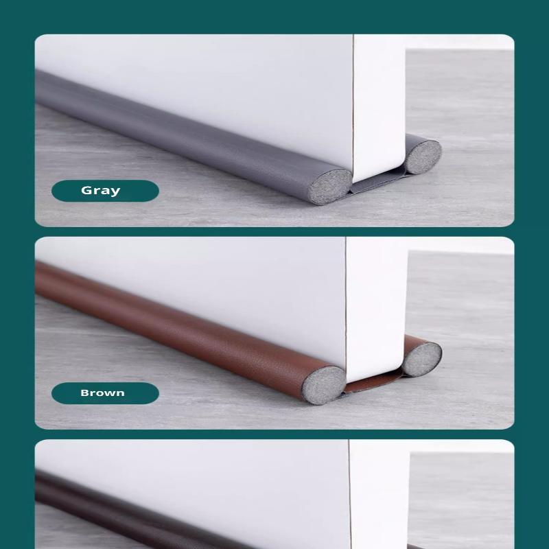 1 Stück Türbodendichtung Schallschutz Isolierung Wind Untertür Zugluftstopper Blocker Wetterleiste für Innen