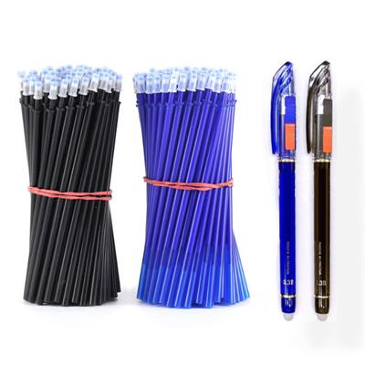 1 Set Penna Gel Cancellabile 0,38 mm A Prova di Perdite Scrive Fluidamente Senza Sanguinamento dell'Inchiostro Kit Sostituzione Ricariche Forniture Scolastiche