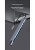 8-in-1 USB-C Hub: Type-C To HDMI, Network Card Converter, Multifunctional Dock