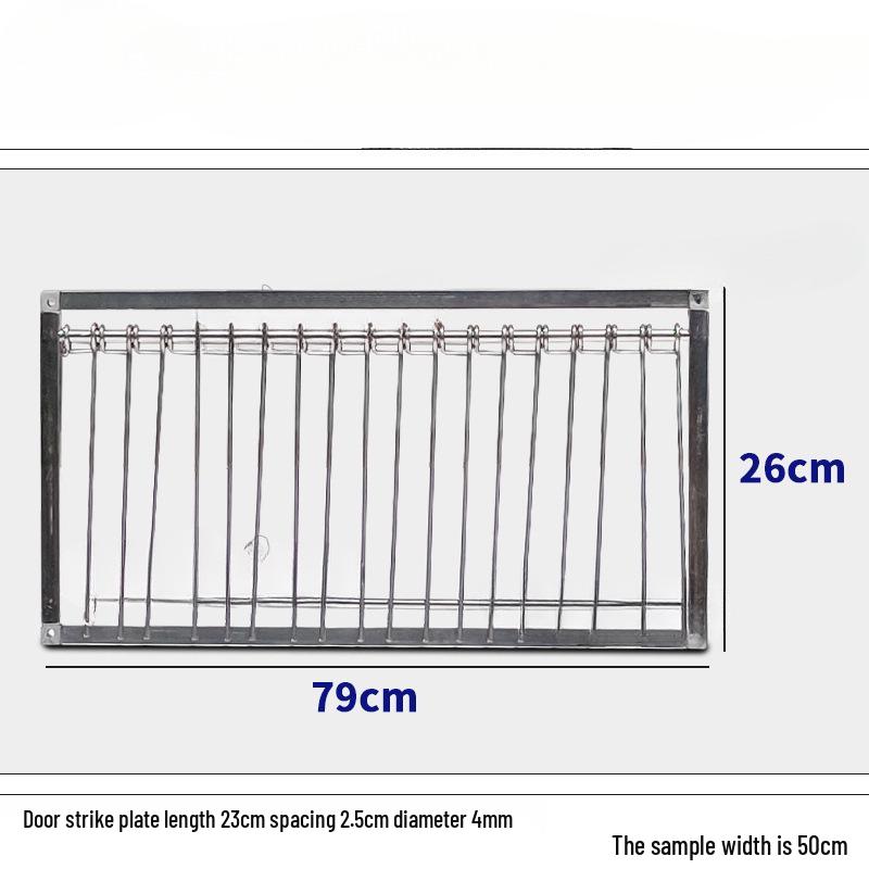 Stainless Steel One-Way Door Strip for Pigeon Coop
