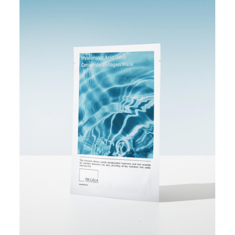 Gilla8 Dr.gila Hyaluronic Acid Deep Ceramide Collagen Mask 10 Sheets