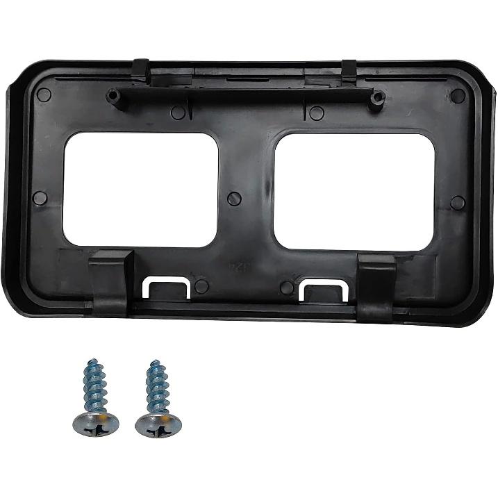 Front Bumper License Plate Frame Bracket Holder Compatible With 2011-2016 Ford F250 F350 F450 Super Duty Replace #BC3Z-17A385-AA
