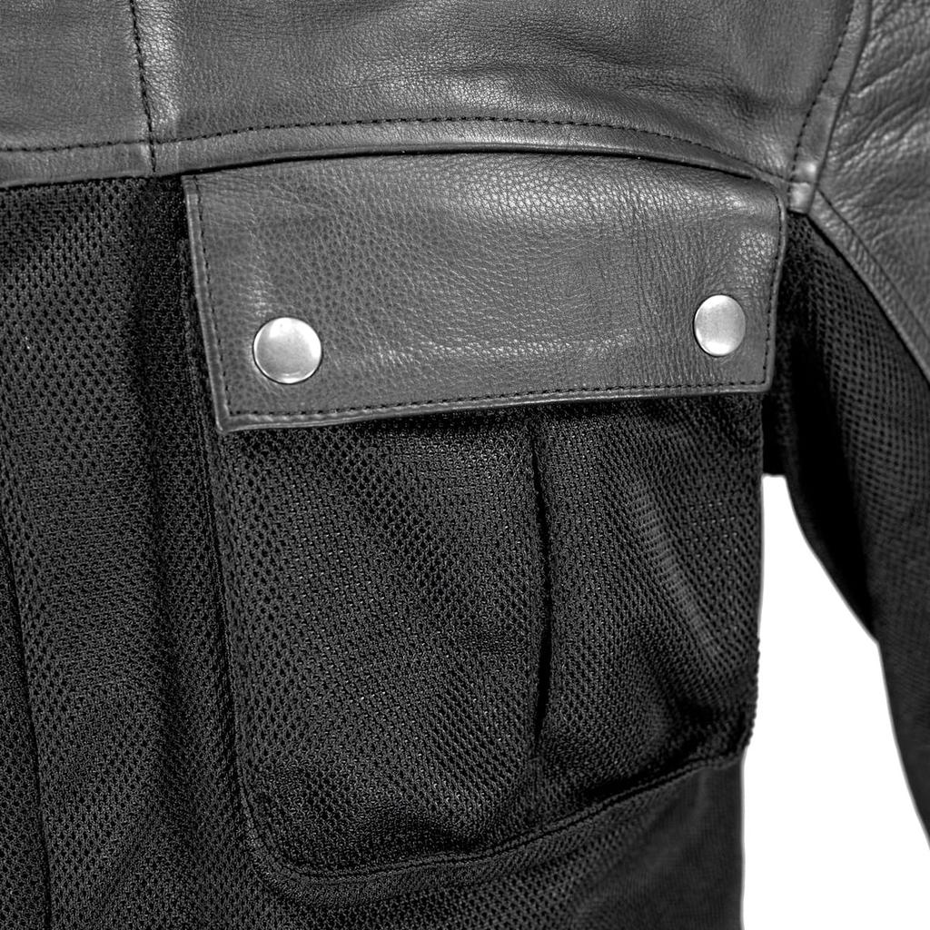 KOMINE Motorcycle Jacket Black L 07-170 Men's