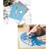 Foldable Cutting Mat PVC Materials Cutting Board Large Selves Healings Surfaces for Hobbyists and Design Enthusiasts