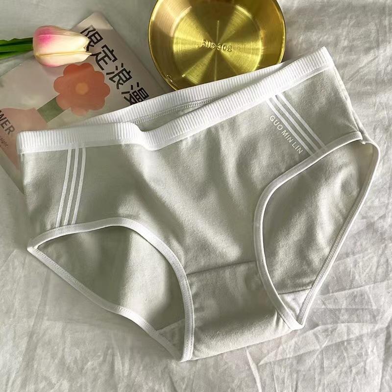 

Набор Бесшовные Хлопковые Трусики Женские Сексуальные Женские Трусы Со Средней Посадкой Женское Белье Брифы Пантс Уютное Спортивное Белье M серый