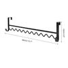 Hook Dormitory Student Clothes Hanger Bedside Wavy Clothes Hook Horizontal Clothes Rack Storage Clothes Artifact