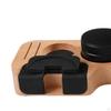 Barista's Choice Espresso Tamping Set - Premium Wooden Base and Ergonomic Handle