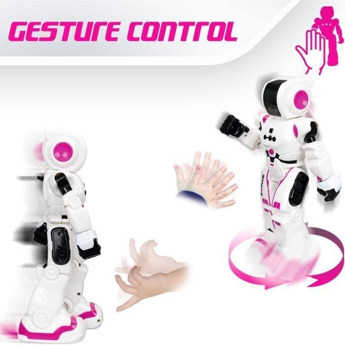 Robot jouet - xtrem bots - sophia - télécommandé - contrôle par gestes - 20 expressions faciales