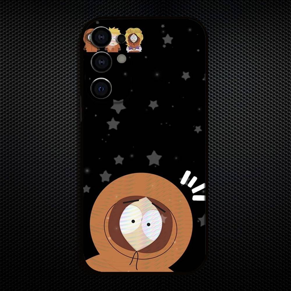 Cartoon S-South-Parkes  Phone Case For Samsung S25,S24,S23,S22,S21,S20,Plus,Fe,Lite,Others Black Cover