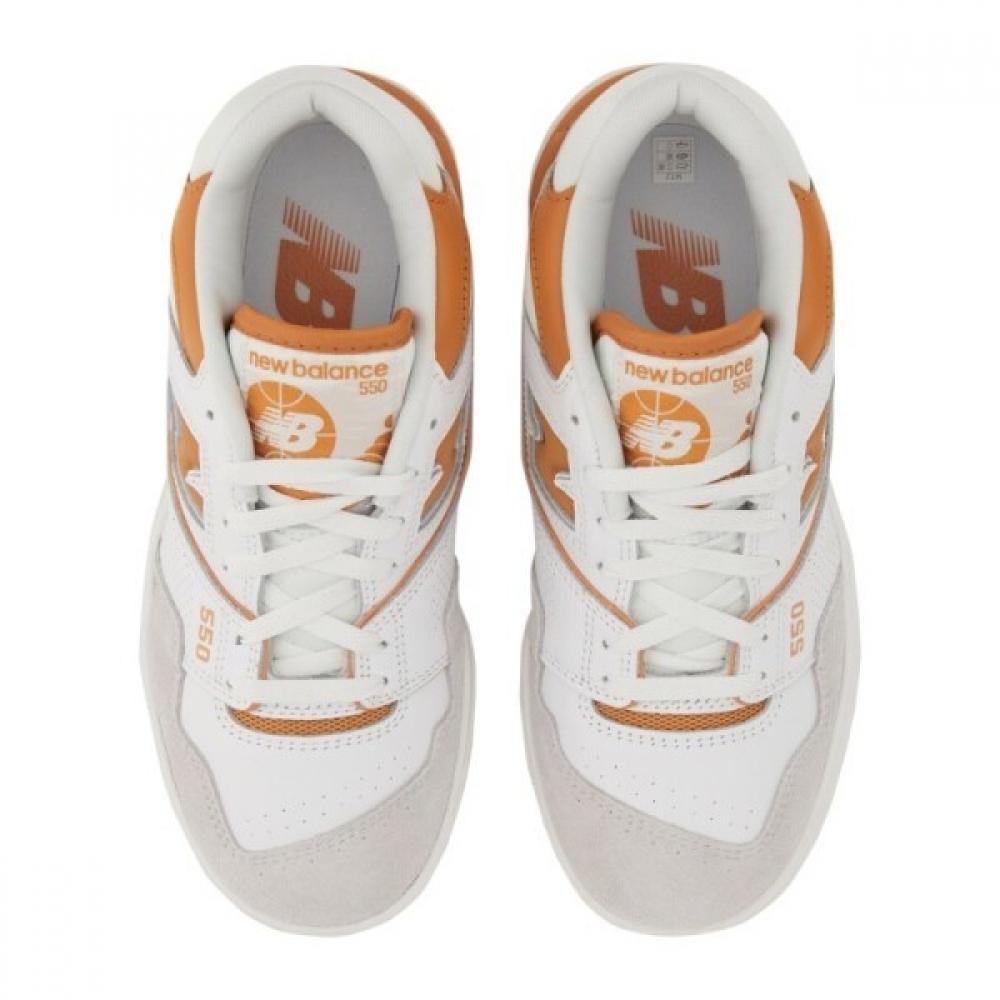 New Balance 550 Sneakers Whiteorange Bb550lsc