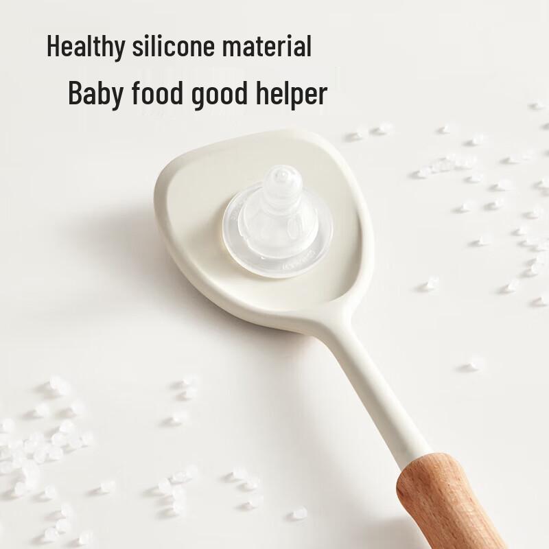 COOKER KING Silicone Baby Food Utensil Set