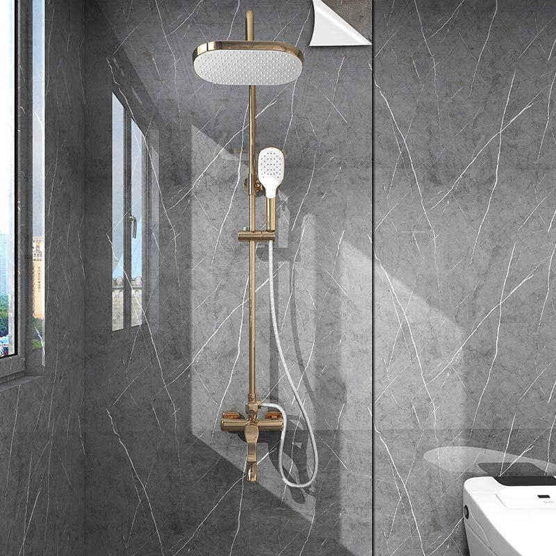 Waterproof Pvc Marble DIY Self-adhesive Wall Stickers Kitchen Renovation Wallpaper Decorative Film