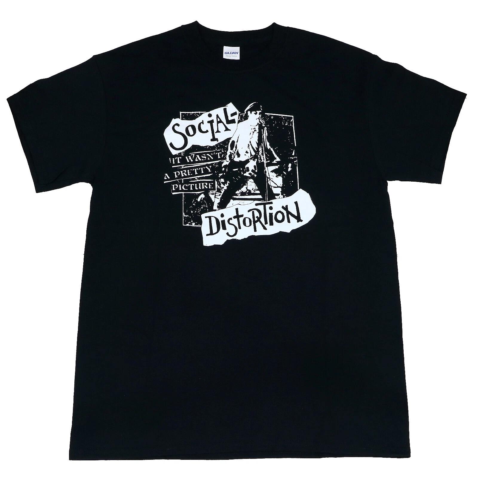 

Authentic SOCIAL DISTORTION Pretty Picture T-Shirt S-2XL NEW 4XL