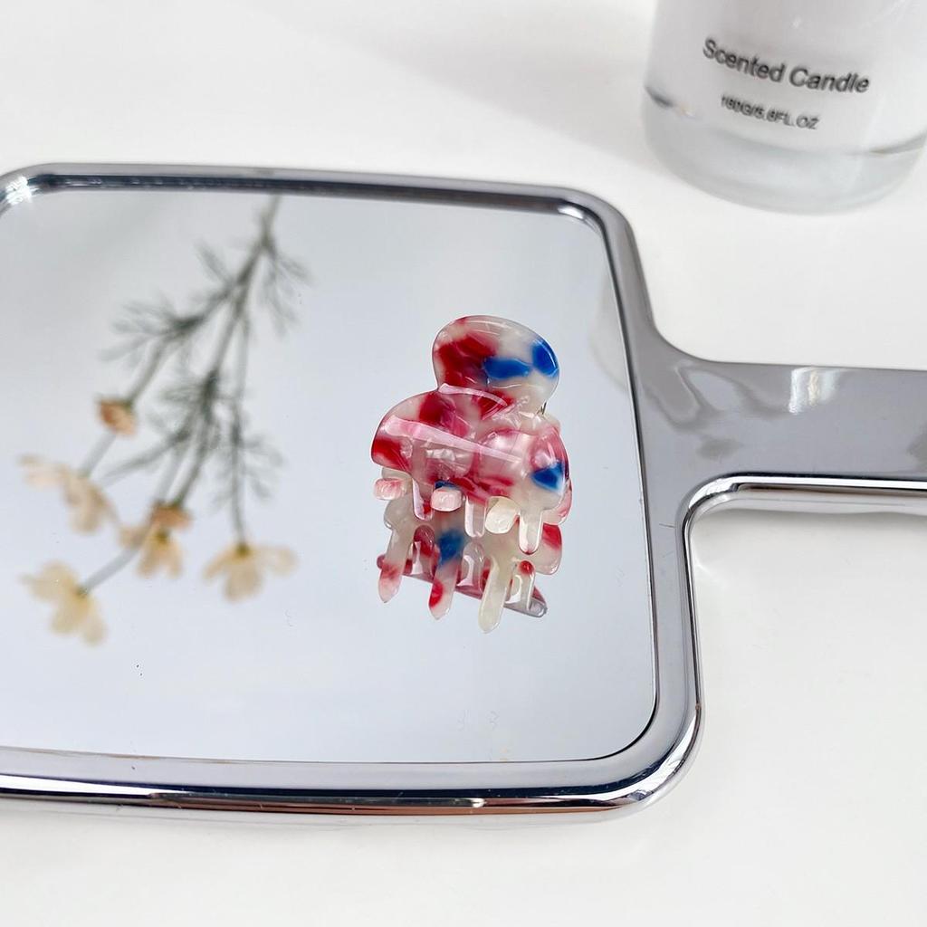 Korean Dopamine Mini Claw Clip: Cute Hair Accessories for Women & Children