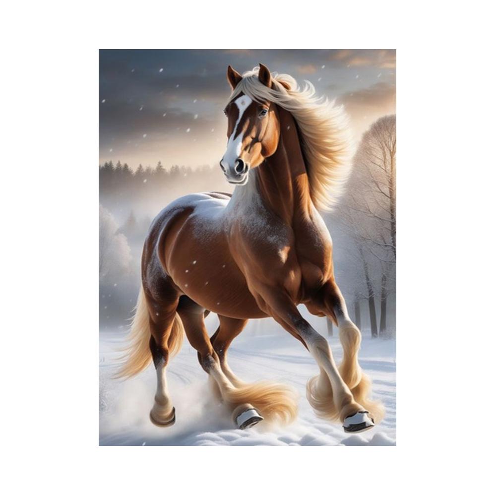 Beautiful Horse Picture Full Drills 5D Diamond Painting Mosaic Embroidery Diy Cross Stitch For Home Decorations J3650