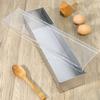 Rechteckige Tiramisu-Kuchenform mit abnehmbarem Boden, professionelle Werkzeuge, rechteckige Kuchenform, Antihaftoberfläche, Chiffonkuchen