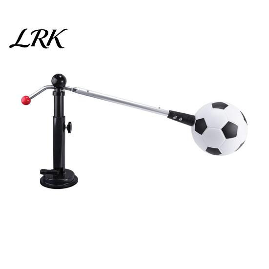 Footwork Training Device Soccer Trainer with Suction Cup, Height Adjustable Football Dribbling Passing High Strength Aid, Solo Practice Equipment for