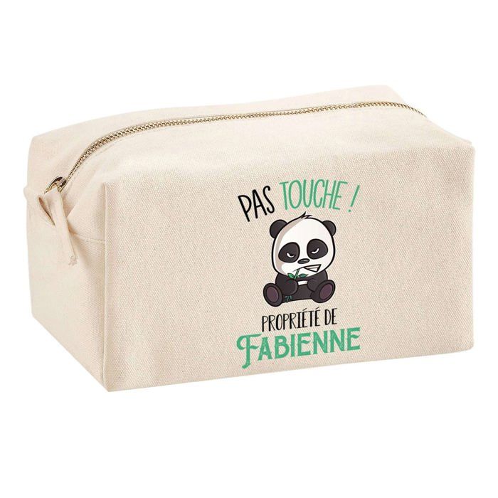 Multifunction Pouch Fabienne Don't Touch Panda Birthday Gift Colleague Humor Idea | School Pouch Office Supplies