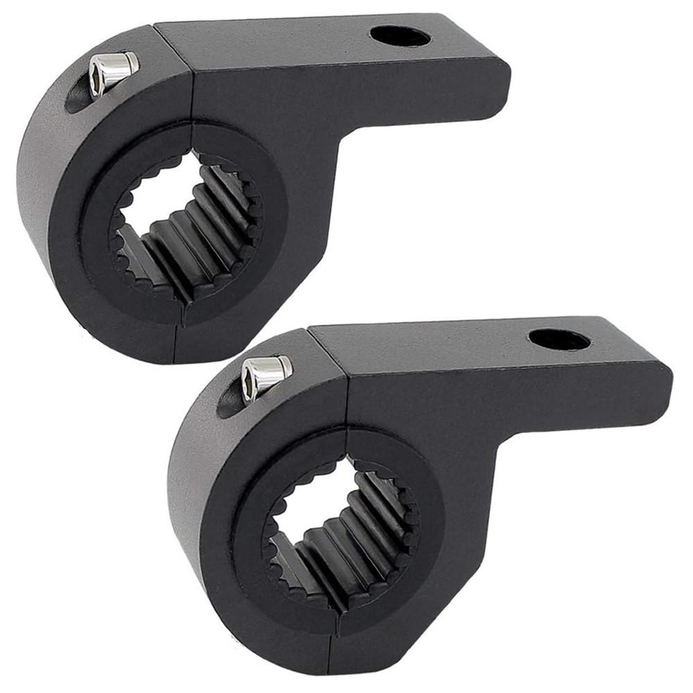 Motorcycle LED Headlight Clamps Bracket Spotlight Tube Clamp Mount Kit For Kawasaki Versys 650 Z900 Z1000 Suzuki 650 Africa Twin